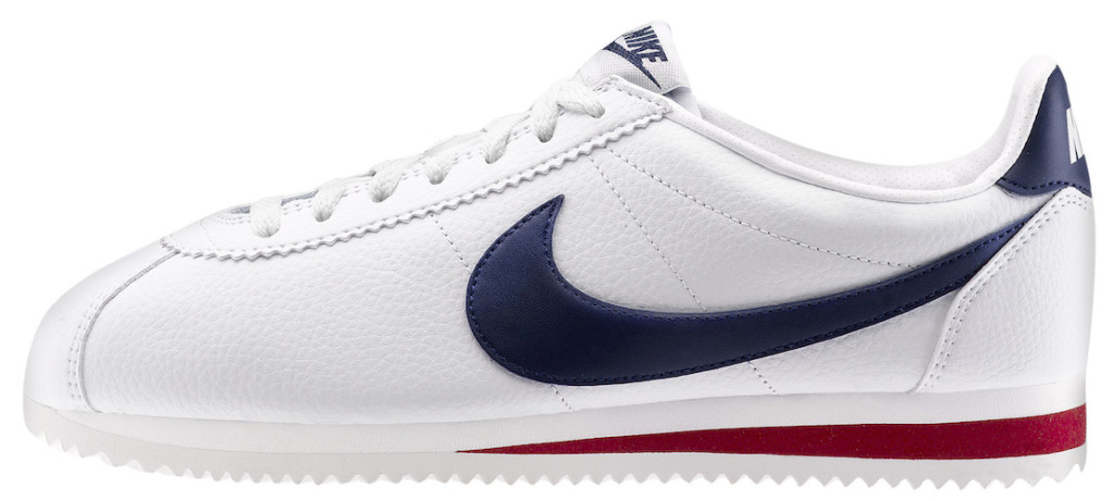 nike cortez argento