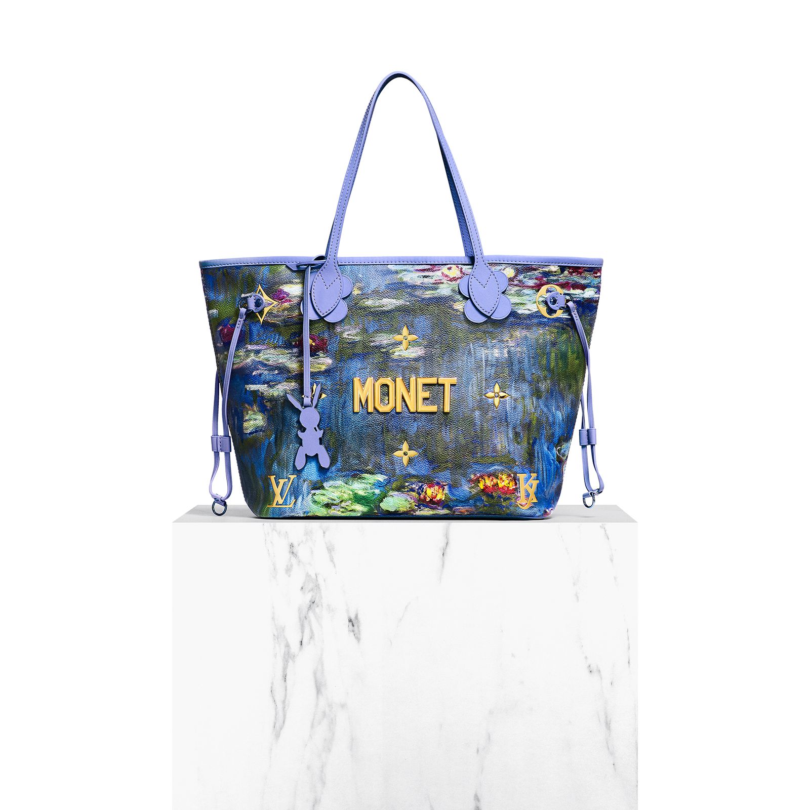 Louis Vuitton Masters: The second collaboration with Jeff Koons and a Monet Printed Handbag ...