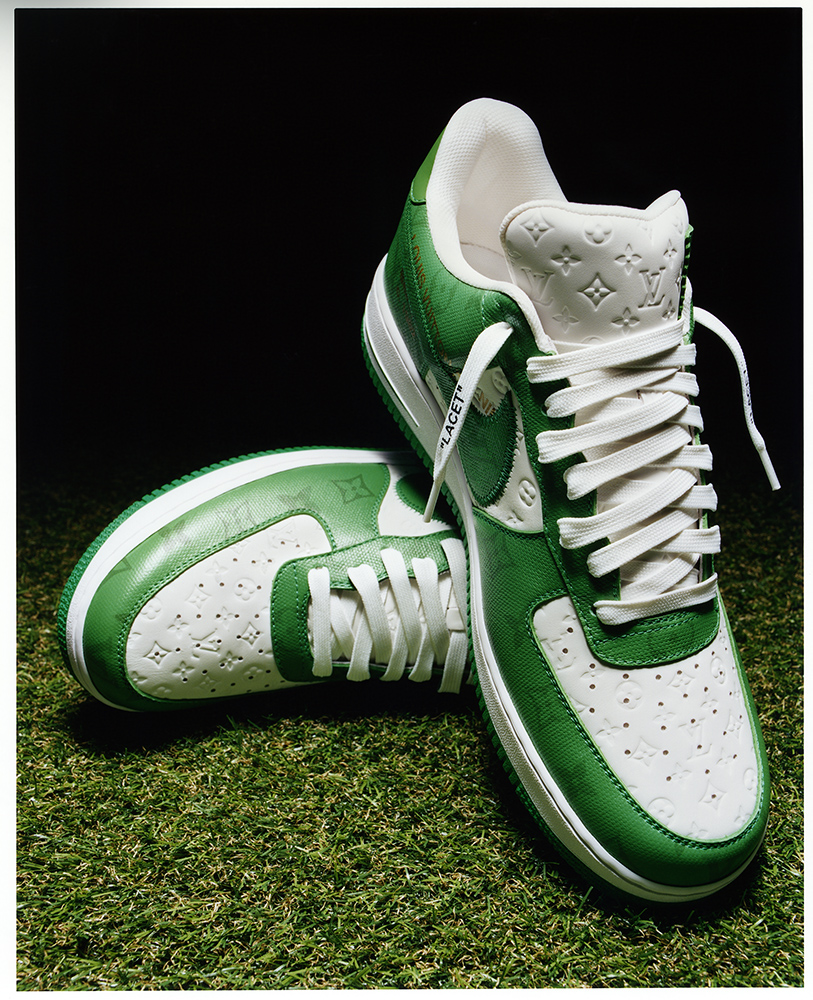 Nike Louis Vuitton Air Force 1 Low virgil Abloh in Green for Men