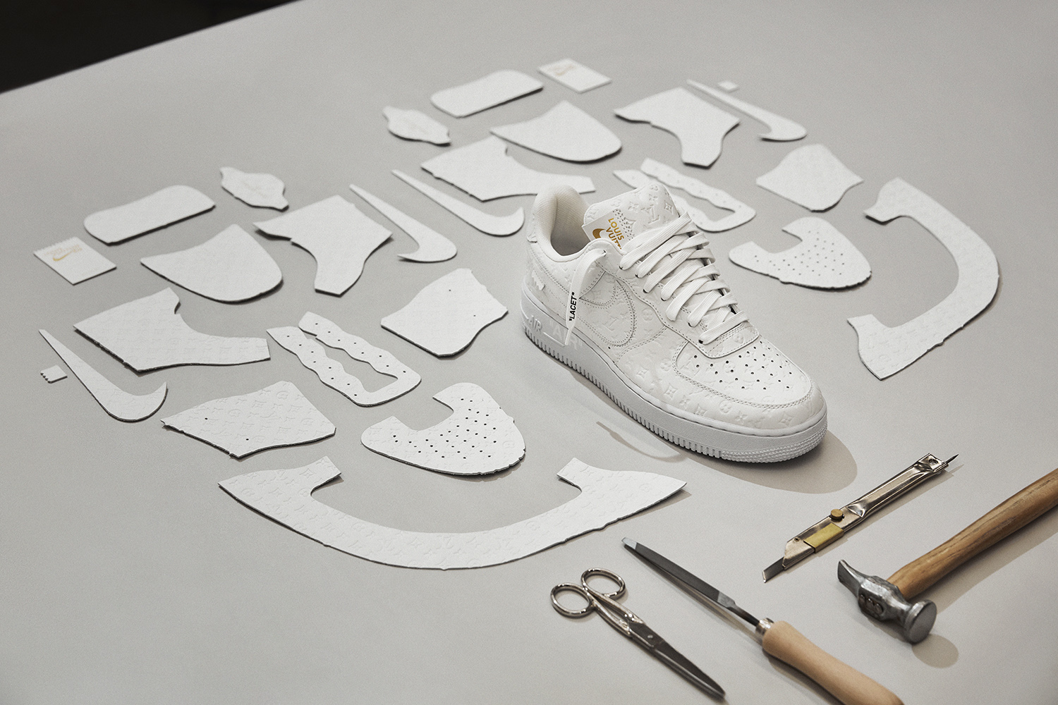 Louis Vuitton and Nike Air Force 1 by Virgil Abloh - ZOE Magazine