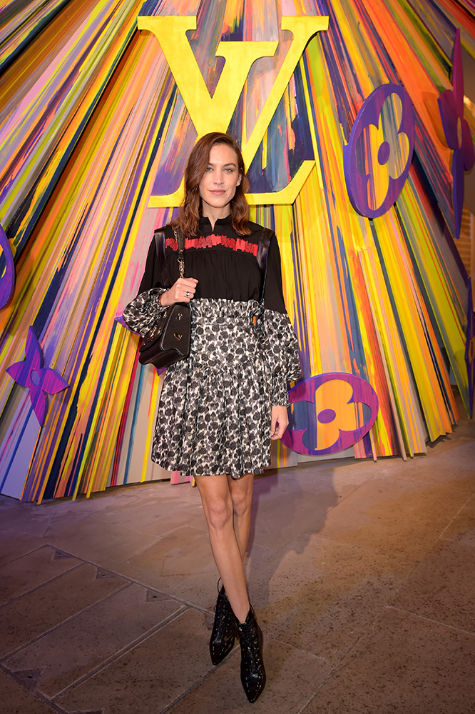 The Louis Vuitton Store Opening Was A Who's Who Of London's Celebrity Scene