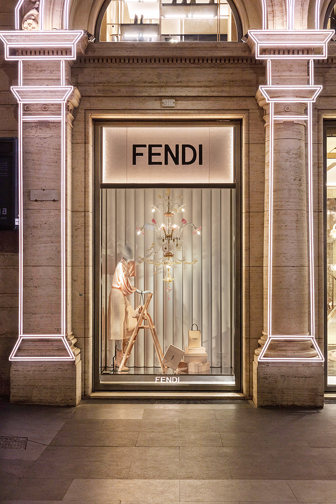 Fendi opens pop-up store in Ginza, Tokyo - The Glass Magazine