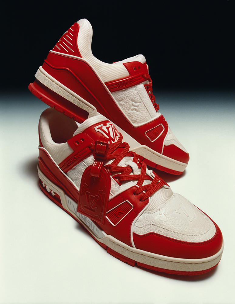 Louis Vuitton and (RED) Team up on Trainer to Fight AIDS