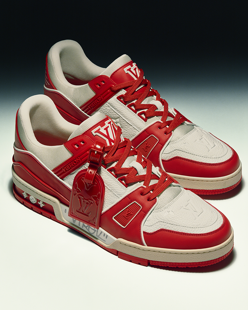 Louis Vuitton and (RED) Team up on Trainer to Fight AIDS